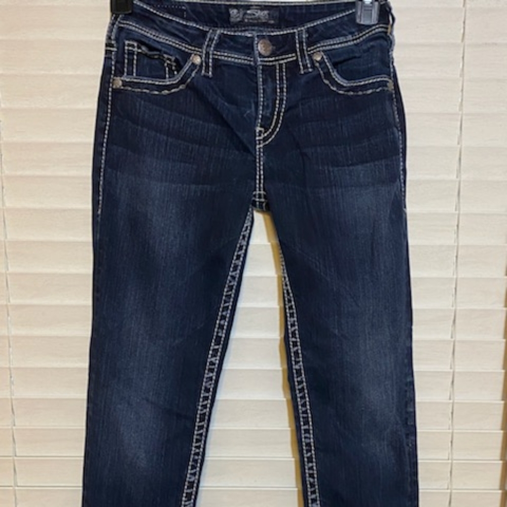 Silver Suki capris pants